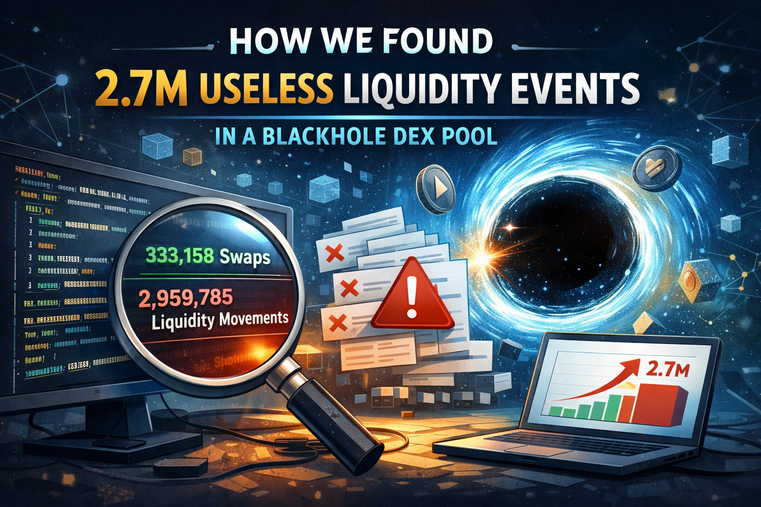 A data-cleaning case study from Blackhole DEX cover image